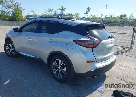 2019 Nissan Murano Sv z USA, uszkodzony, nr VIN 5N1AZ2MJ1KN154114